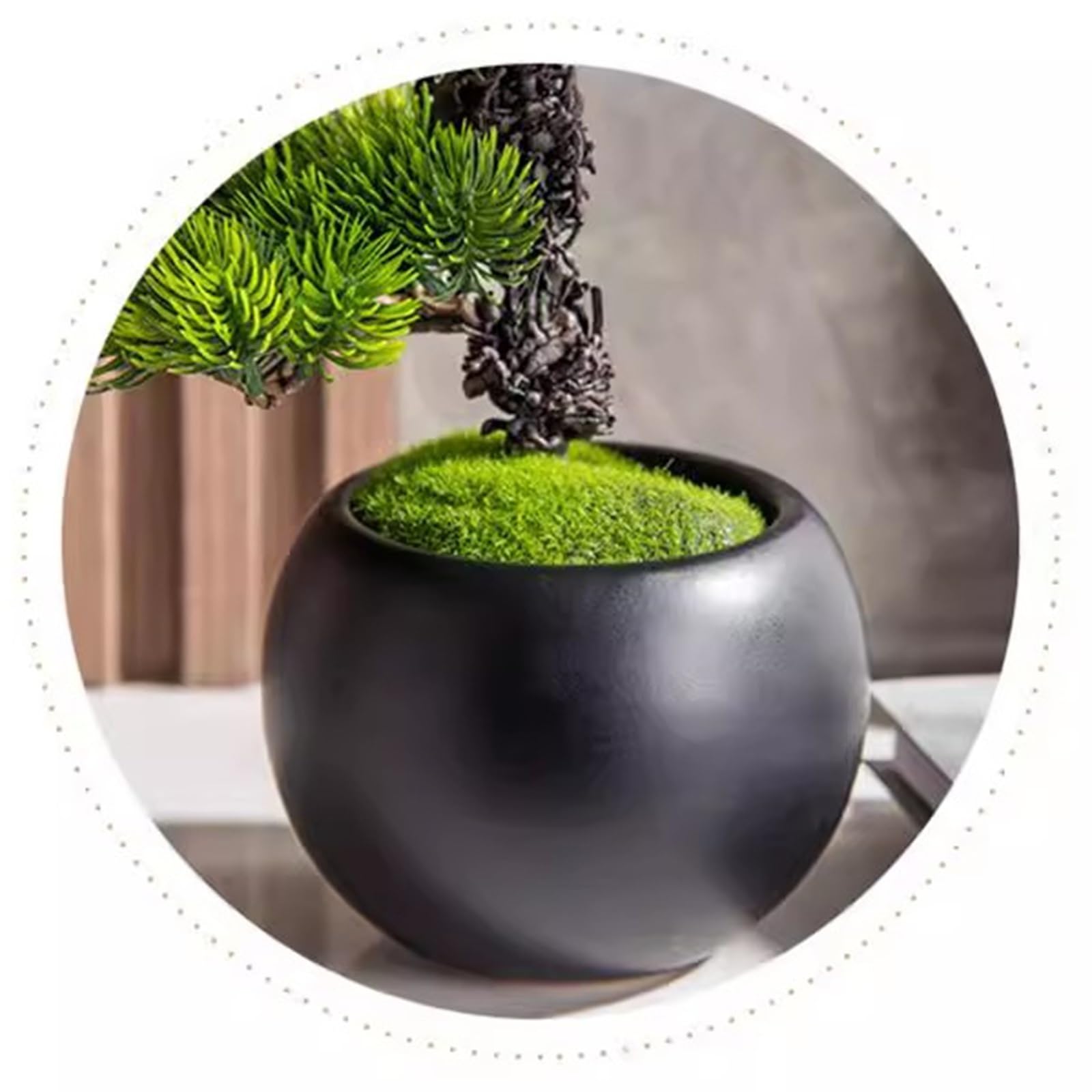 Amazon｜人工盆栽 中国風のシミュレーションリビングルームの家の装飾